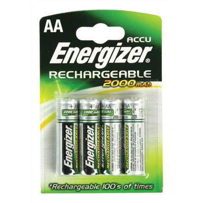 4X NIMH AA Energizer 2000MAH Batteries 4X NIMH AA Energizer 2000MAH Batteries