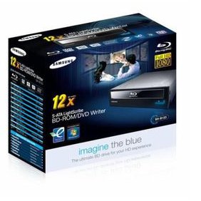 Samsung 12X BD-ROM DVDRW LightScribe SH-B123L RB
