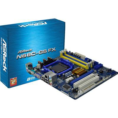 Asrock N68C-GSFX Skt AM2 Motherboard