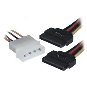 Twin Sata Power Cable