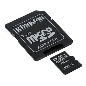 Kingston 16GB Micro SD Card + Adapter