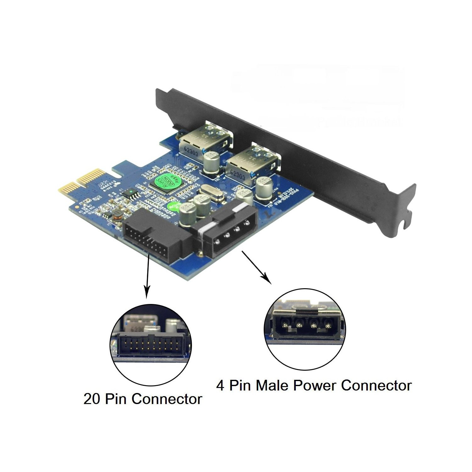 Please power down and connect the. PCI E USB 3 USB 2 Pin. Контроллер EXPRESSCARD 54 - USB 3.0. PCI E x1 в USB Type-c. PCI-E USB 3.0.