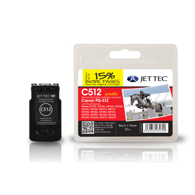 Jettec  C512 Black Canon MP495