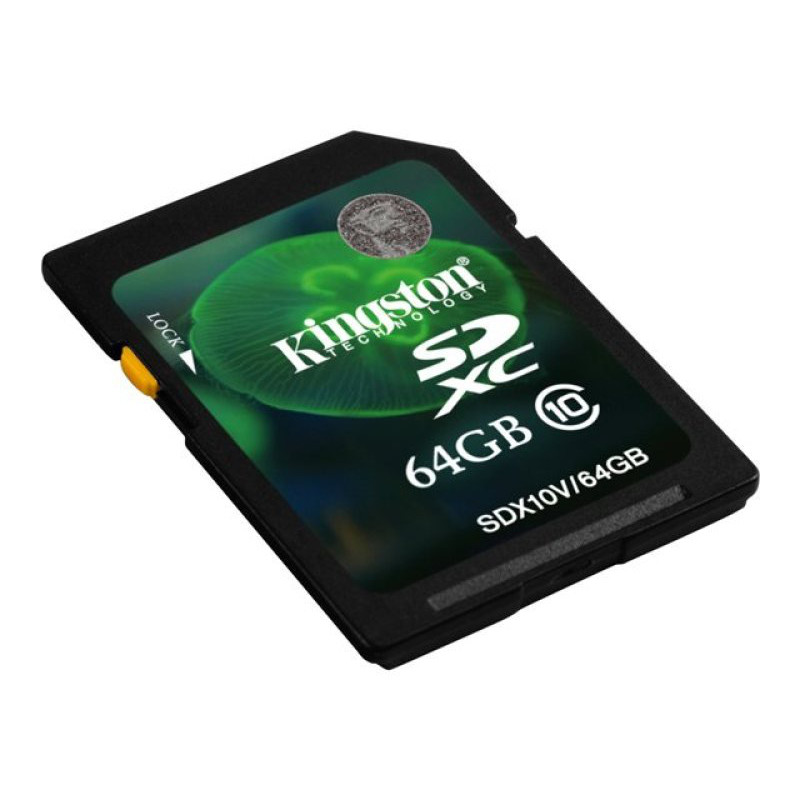 Kingston Digital 64GB Class 10 SDXC SD Card Kingston Digital 64GB Class 10 SDXC SD Card