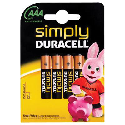 Duracell AA 4 Pack