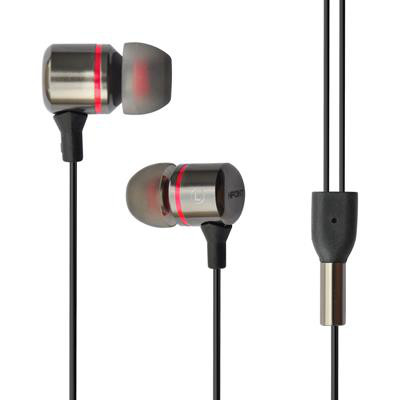HiPoint Earphones with Mic Black HiPoint Earphones with Mic Black