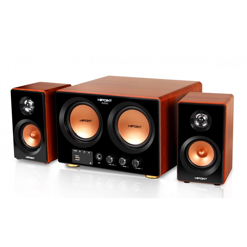 HiPoint 2.1 Channel Amplifier Speaker System HiPoint 2.1 Channel Amplifier Speaker System