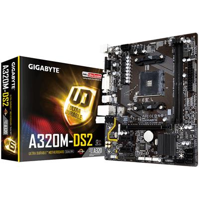 Gigabyte GA-A320M-DS2 AMD Socket AM4 Gigabyte GA-A320M-DS2 AMD Socket AM4