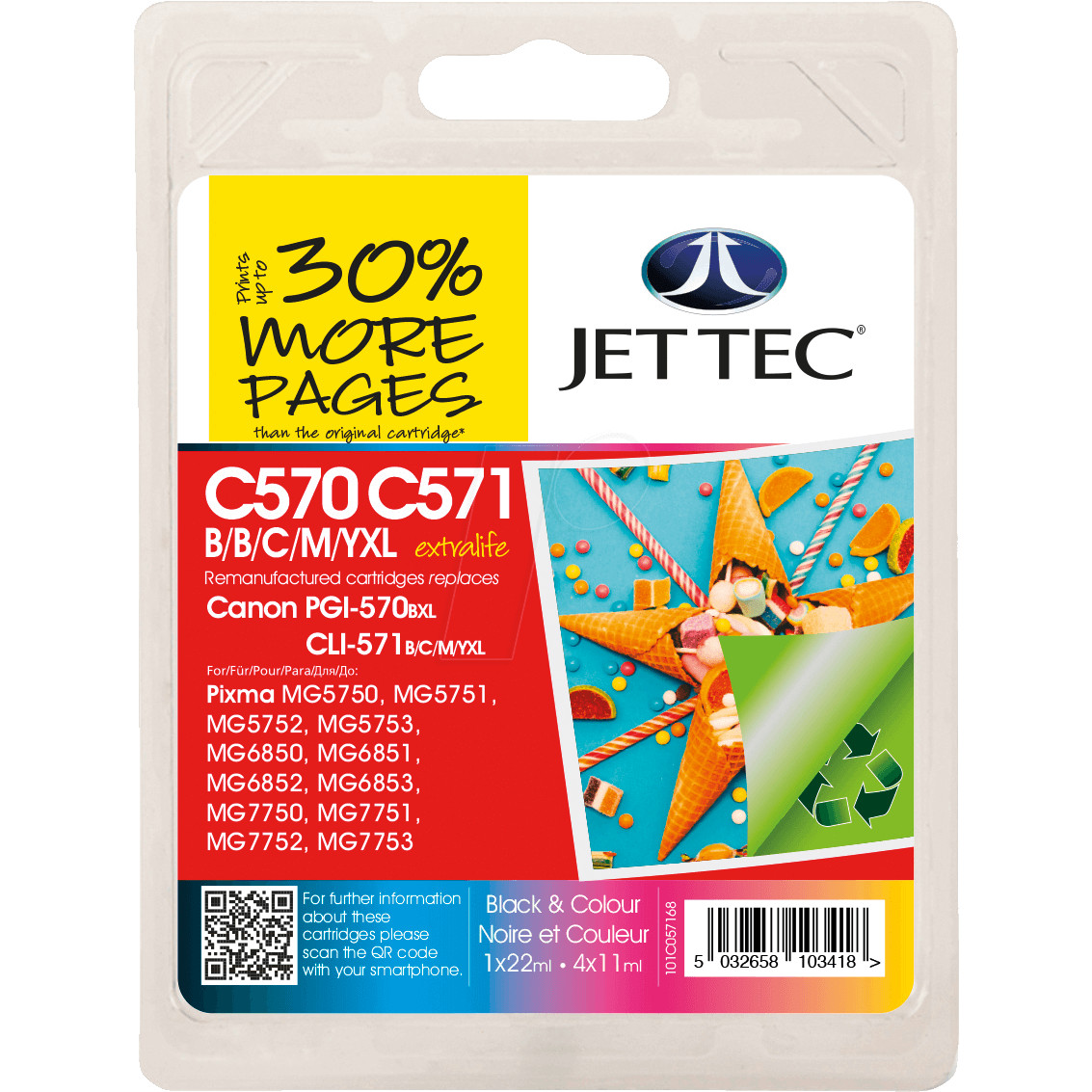 Jettec  C570 C571 BXL CXL Multipack