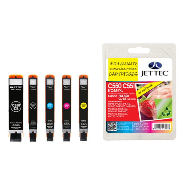 Jettec  C550 C551 BXL CXL Multipack