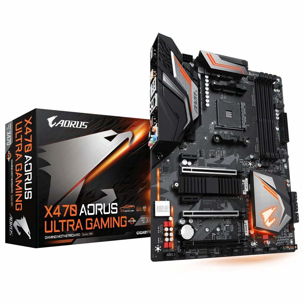 Gigabyte Aorus x470 Ultra Gaming Skt AM4 Gigabyte Aorus x470 Ultra Gaming Skt AM4