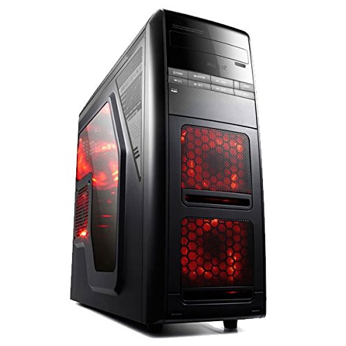 V8 Black USB 3.0 ESATA Windowed Gaming PC Case