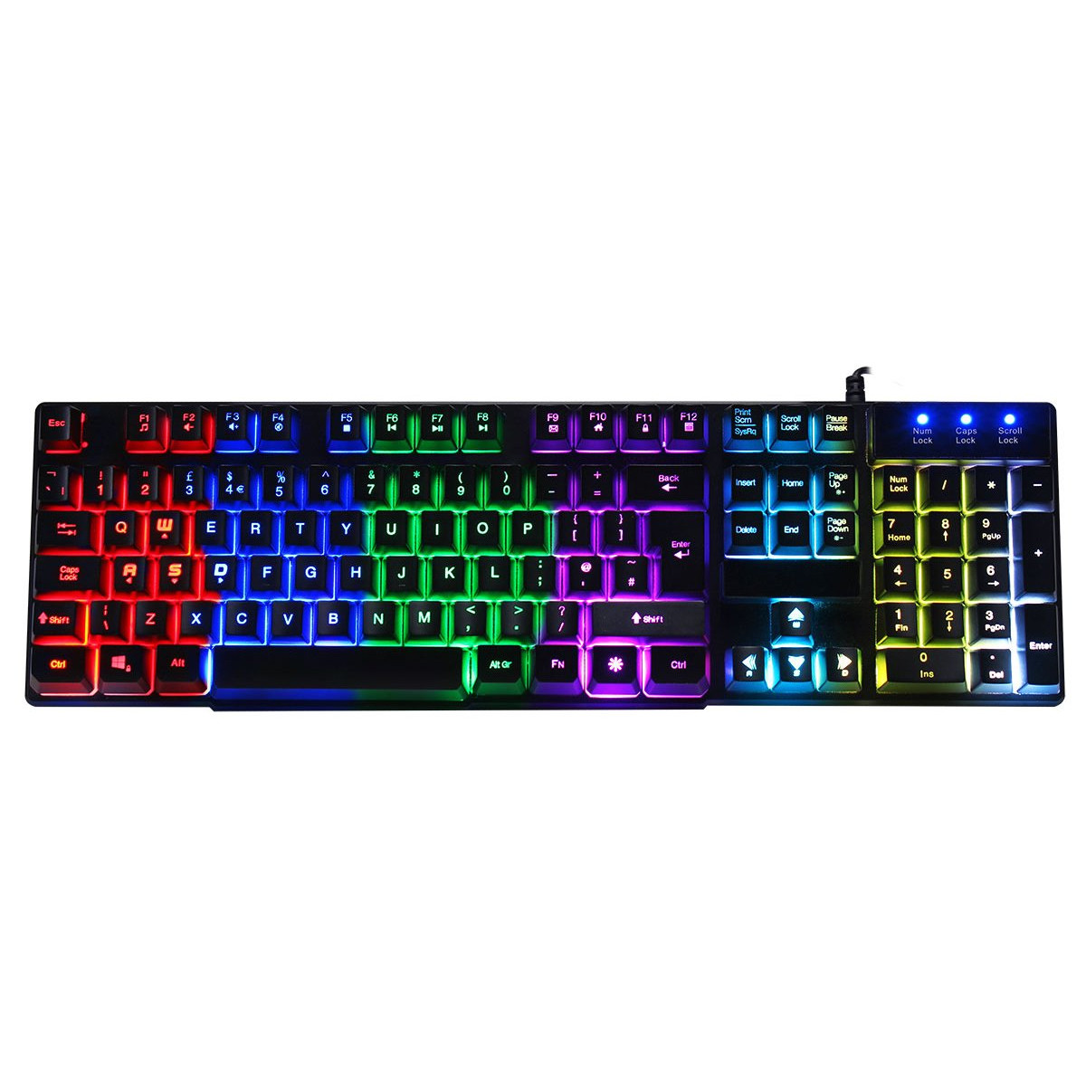 CiT Builder Wired RGB Gaming Keyboard