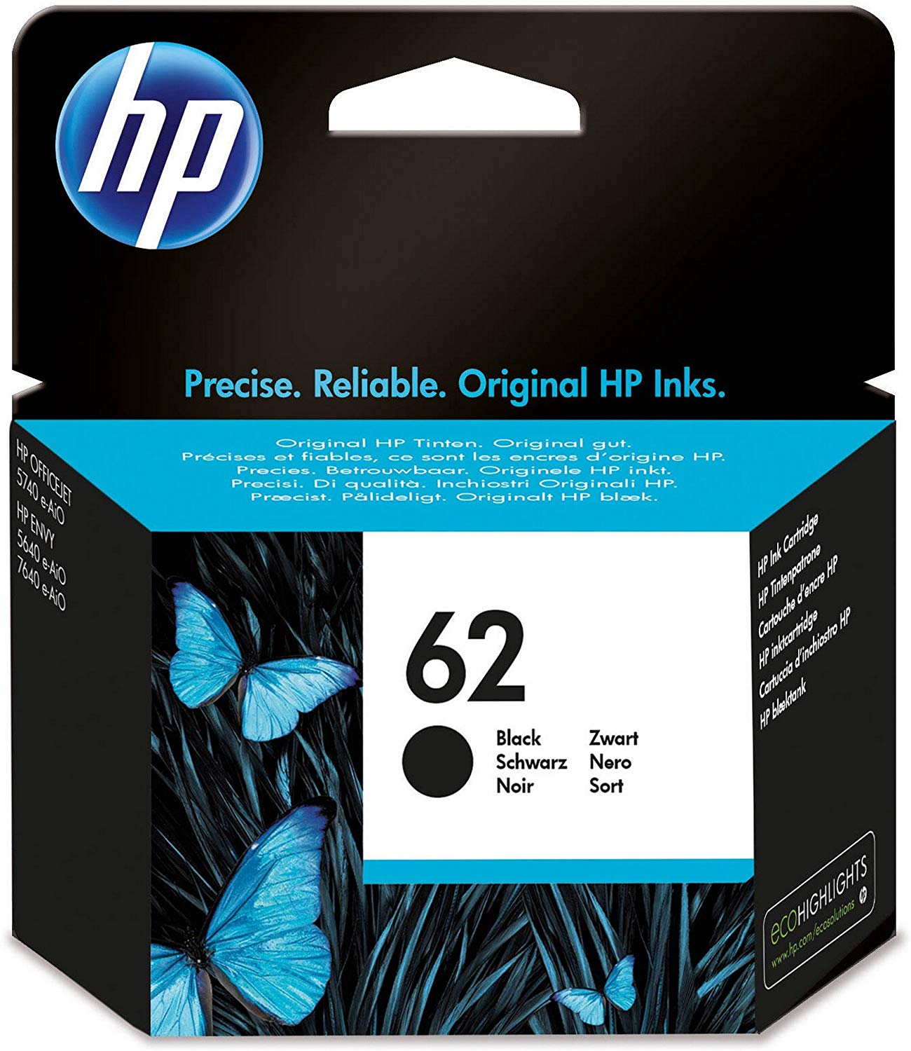 HP C2P04AE 62 Original Ink Cartridge