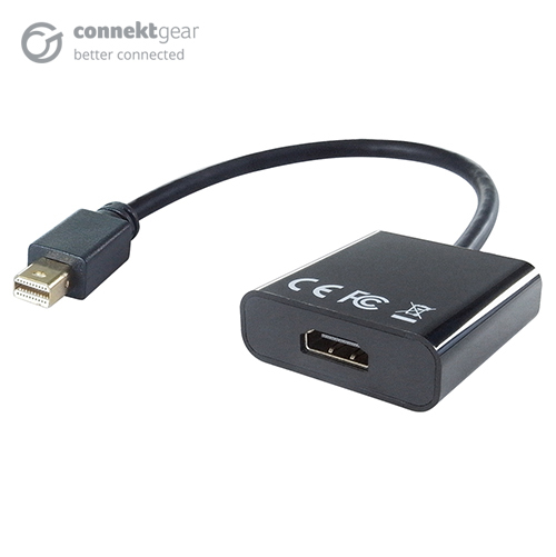 Mini DisplayPort to HDMI Active Adapter - Male to Female (Mini DP Source)