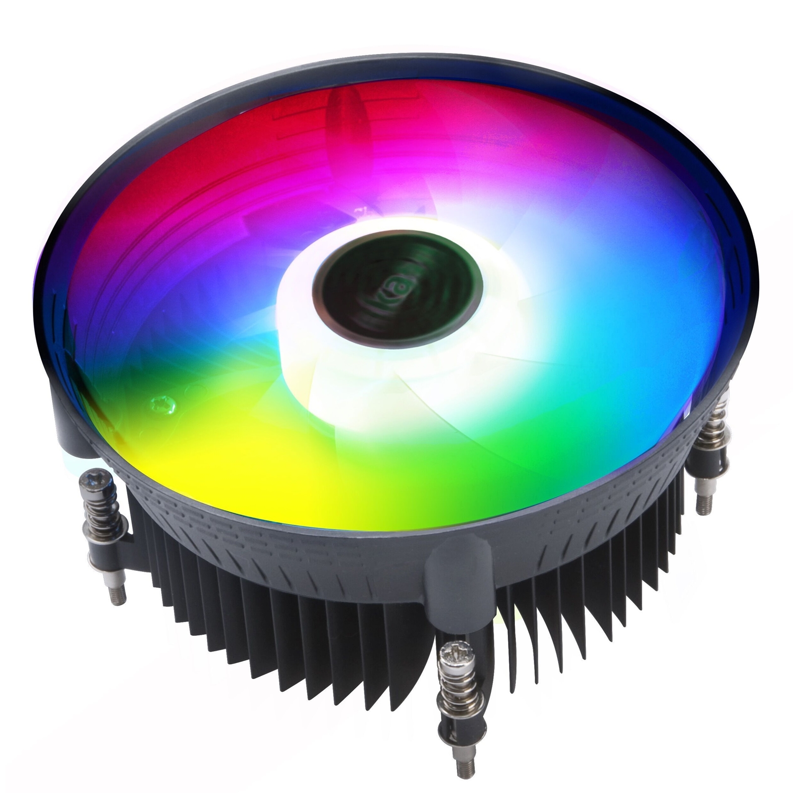 Akasa Vegas Chroma AM AMD Socket 120mm PWM 1800RPM Addressable RGB LED Fan CPU Cooler