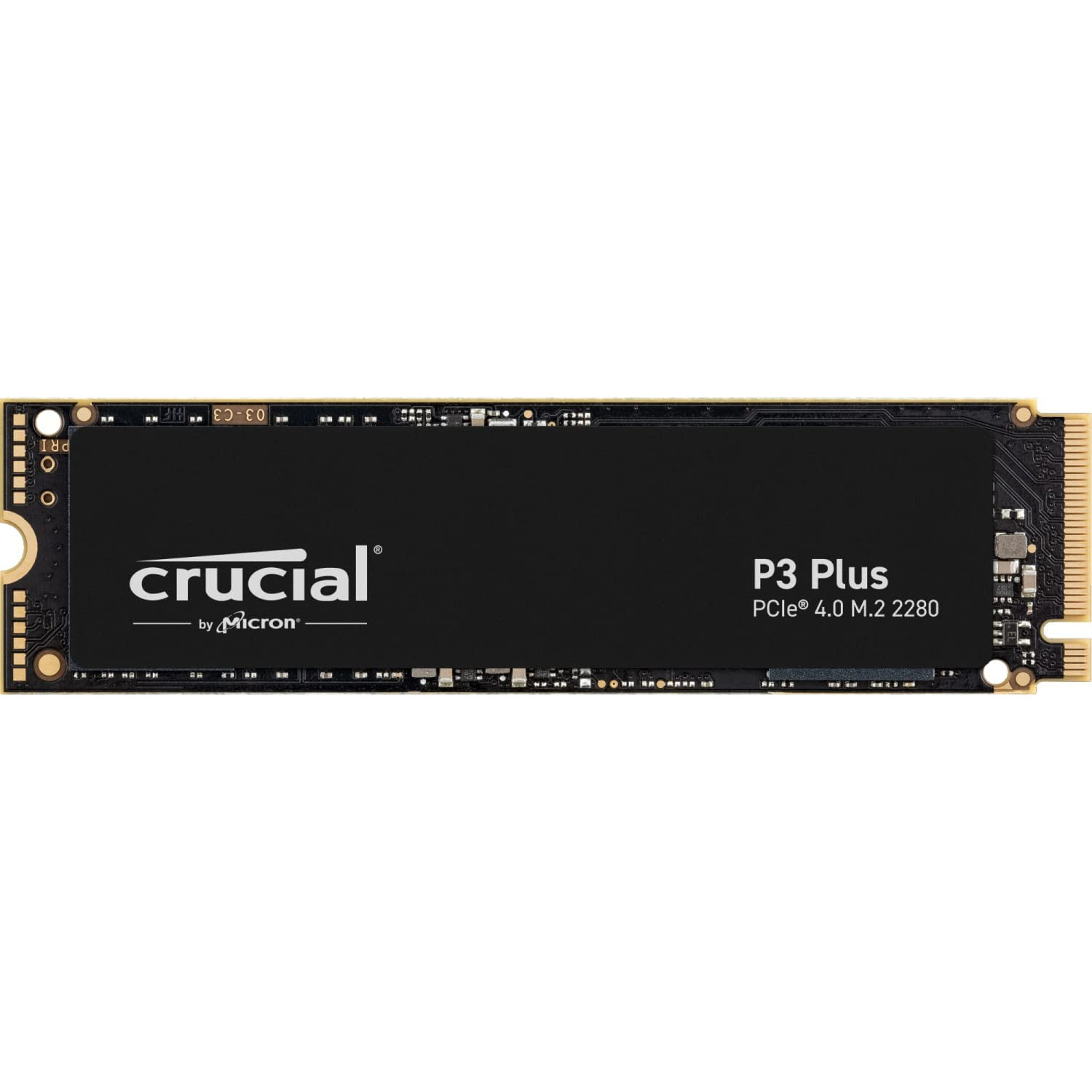 Crucial P3 Plus 2TB M.2 PCIe Gen4 NVMe Internal SSD - Up to 5000MB/s - CT2000P3PSSD801