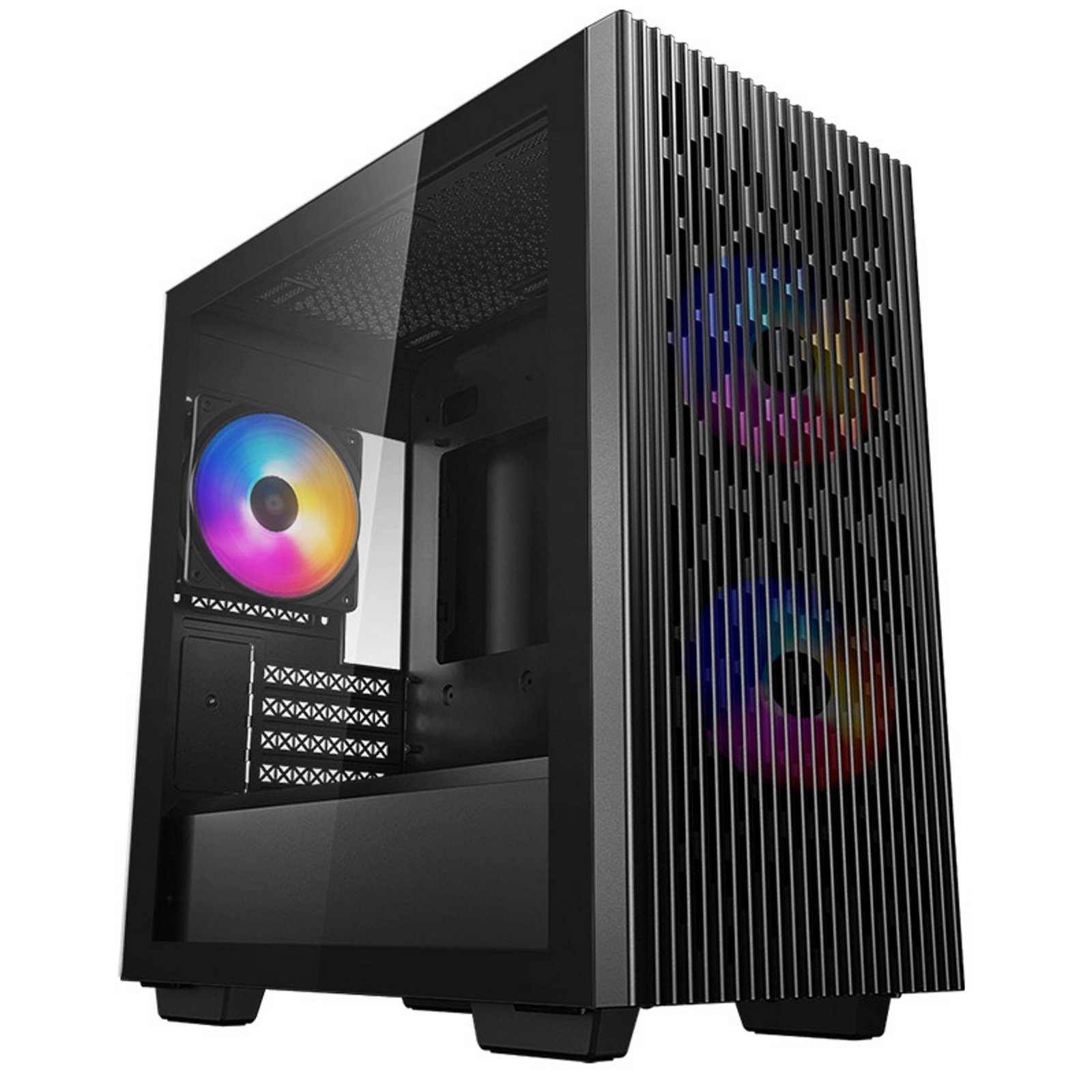 DeepCool MATREXX 40 3FS Case, Gaming, Black, Micro Tower, 1 x USB 3.0 / 1 x USB 2.0, Tempered Glass 